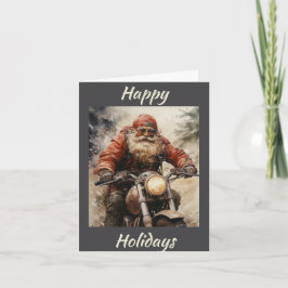 Opgevouwen Kerstkaart Feestdagen Kaart