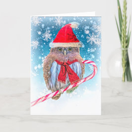 Opgevouwen Kerstkaart Feestdagen Kaart