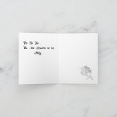 Opgevouwen Kerstkaart Feestdagen Kaart (Binnen)