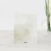 Opgevouwen kerstkaart feestdagen kaart (Achterkant)