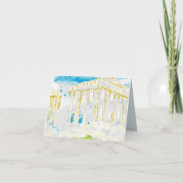 Opgevouwen notitie Kaart: Hazy Day Notitiekaartje