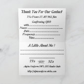 Opgevouwen qsl 961 bedankkaart (Binnen)