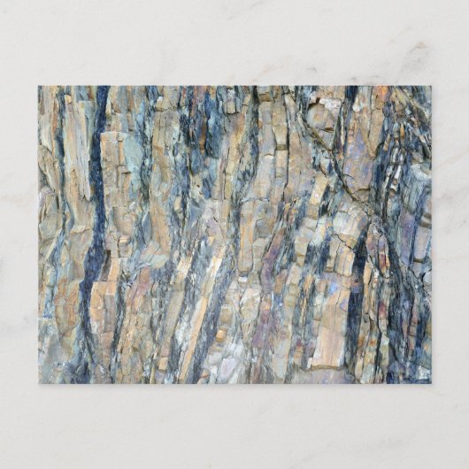 Opgevouwen rots op Olympic National Park Briefkaart (Voorkant)