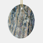 Opgevouwen rots op Olympic National Park Keramisch Ornament (Rechts)