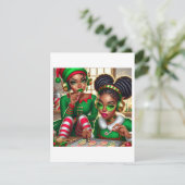 Opgevouwen wenskaart kaart (Staand voorkant)