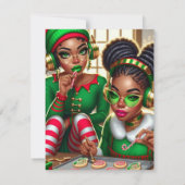 Opgevouwen wenskaart kaart (Achterkant)