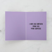 Opgevouwen wenskaart kaart (Binnen)