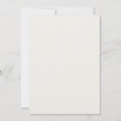 Opgewekt Beige Naturalistisch Foto Kaart (Achterkant)