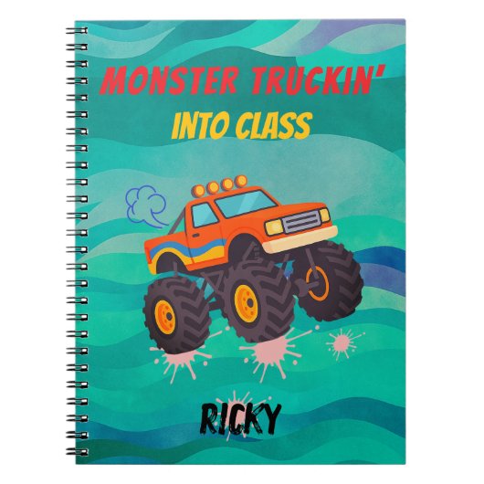 Opgewekt voor het leren van Notitieboek (Voorkant)