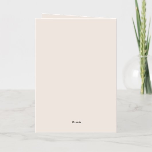 opgewekt | Vrolijk kerstfeest | Familie foto goud Folie Wenskaart (Achterkant)