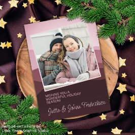 Opgewekte Abstracte Ziekenoegers van de charmante Feestdagenkaart