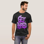 opgewonden Coffee Mug T-shirt (Voorkant volledig)