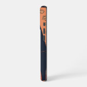 Opgewonden: geen gezicht iPhone hoesje (Linkerkant)