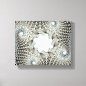 Opgewonden in blauw canvas afdruk (Voorkant)