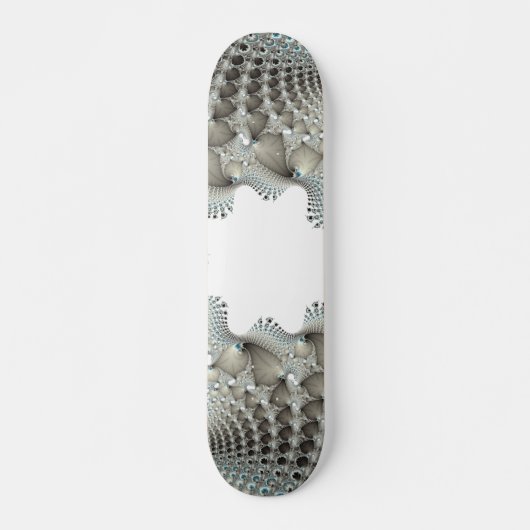 Opgewonden in blauw persoonlijk skateboard (Voorkant)