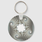 Opgewonden in blauw sleutelhanger (Voorkant)