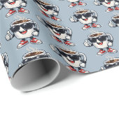 Opgewonden Koffiekop Cadeaupapier (Rol Hoek)