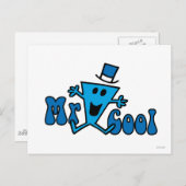 Opgewonden Mr Cool Jumping voor vreugde Briefkaart (Voorkant / Achterkant)