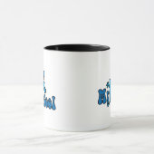 Opgewonden Mr Cool Jumping voor vreugde Mok (Midden)