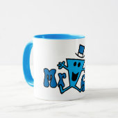 Opgewonden Mr Cool Jumping voor vreugde Mok (Voorkant links)