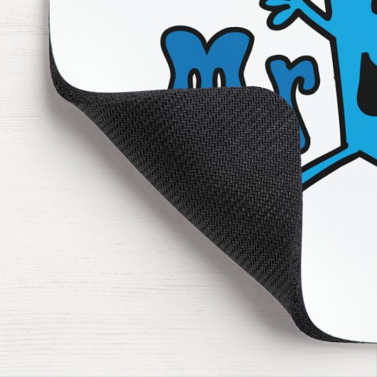 Opgewonden Mr Cool Jumping voor vreugde Muismat (Hoek)