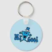 Opgewonden Mr Cool Jumping voor vreugde Sleutelhanger (Voorkant)