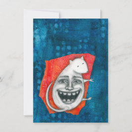 Opgewonden Wenskaart Kaart