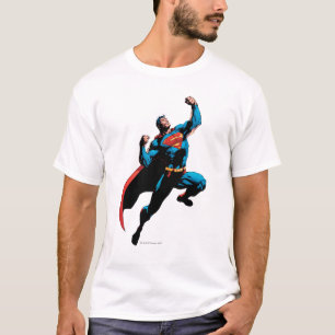 Opgezette superman t-shirt