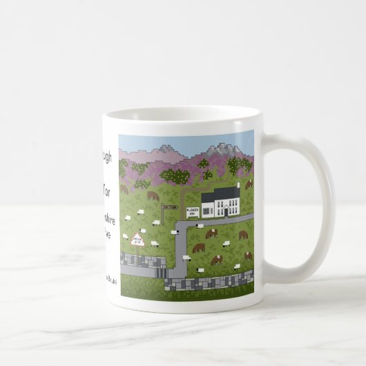 Opgloeien bij Ox Tor Koffiemok (Rechts)