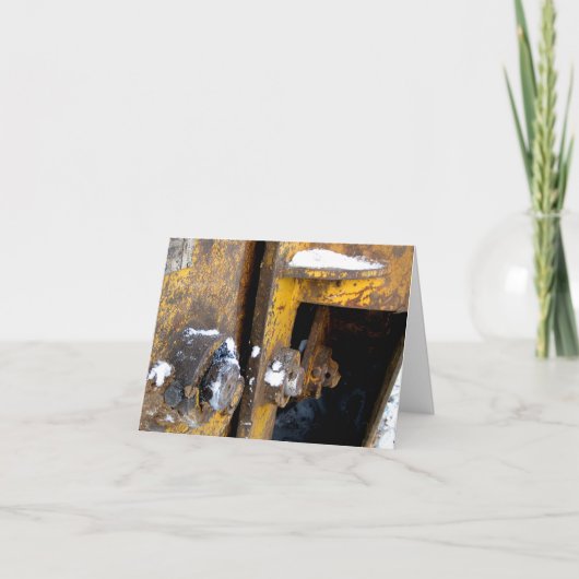 Opgraving bedrijf dank u kaarten opgraving kunst (Voorkant)