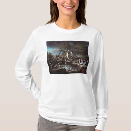 Opgraving van de Mastodon, 1806 T-shirt (Voorkant)