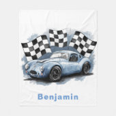 Opgroeien 2 Fast Birthday Party Custom Gift Fleece Deken (Voorkant)