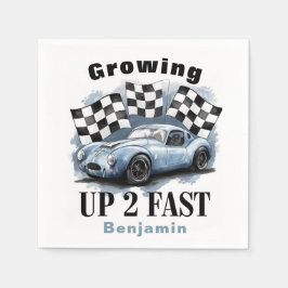 Opgroeien 2 Fast Birthday Party Custom Servet