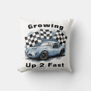 Opgroeien 2 Fast Birthday Party Gift Kussen