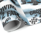 Opgroeien 2 snelle verjaardag cadeaupapier (Rol Hoek)