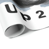 Opgroeien 2 snelle verjaardag cadeaupapier (Rol Hoek)