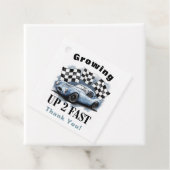 Opgroeien 2 snelle verjaardagsfeestje bedankt bedankjes labels (In situ)