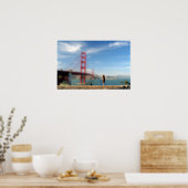 Opgroeien bij Golden Gate Poster (Keuken)