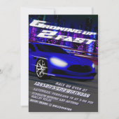 Opgroeien doe je maar twee keer - Racen  Kaart (Voorkant)