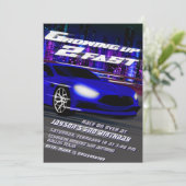 Opgroeien doe je maar twee keer - Racen  Kaart (Staand voorkant)