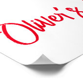 Opgroeien gaat te snel 2e verjaardag  poster (Hoek)