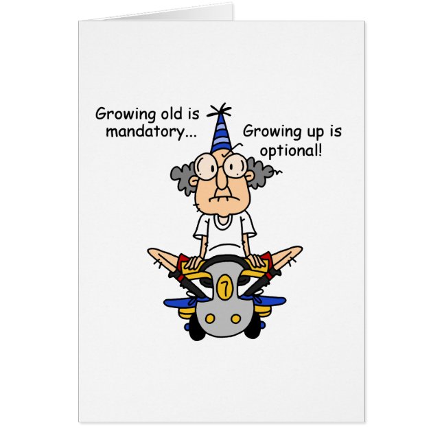 Opgroeien is optionele Humor (Voorkant)