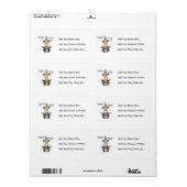 Opgroeien is optionele Humor Etiket (Full Sheet)