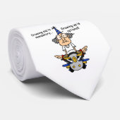 Opgroeien is optionele Humor Stropdas (Opgerold)