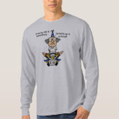 Opgroeien is optionele Humor T-shirt (Voorkant)