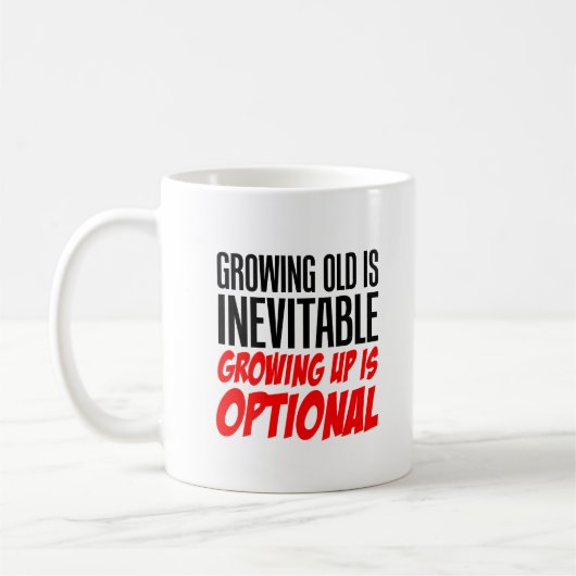 Opgroeien is optionele Mok (Links)