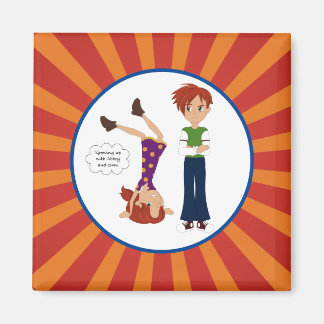 Opgroeien met Abbey en Sam Magnet