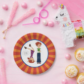 Opgroeien met het Bord van Abbey en Sam Party (Feest)