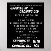 Opgroeien - Ouder worden Poster (Voorkant)