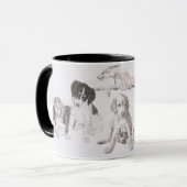 Opgroeien Saluki Mok (Voorkant links)